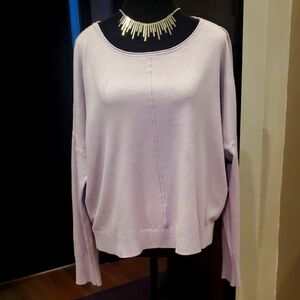 Debut Lightweight Lavender Sweater. Size Medium.
